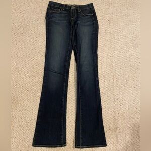 PAIGE Dark Blue Women's Flair Jeans Sz 26